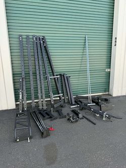 Gym power rack
