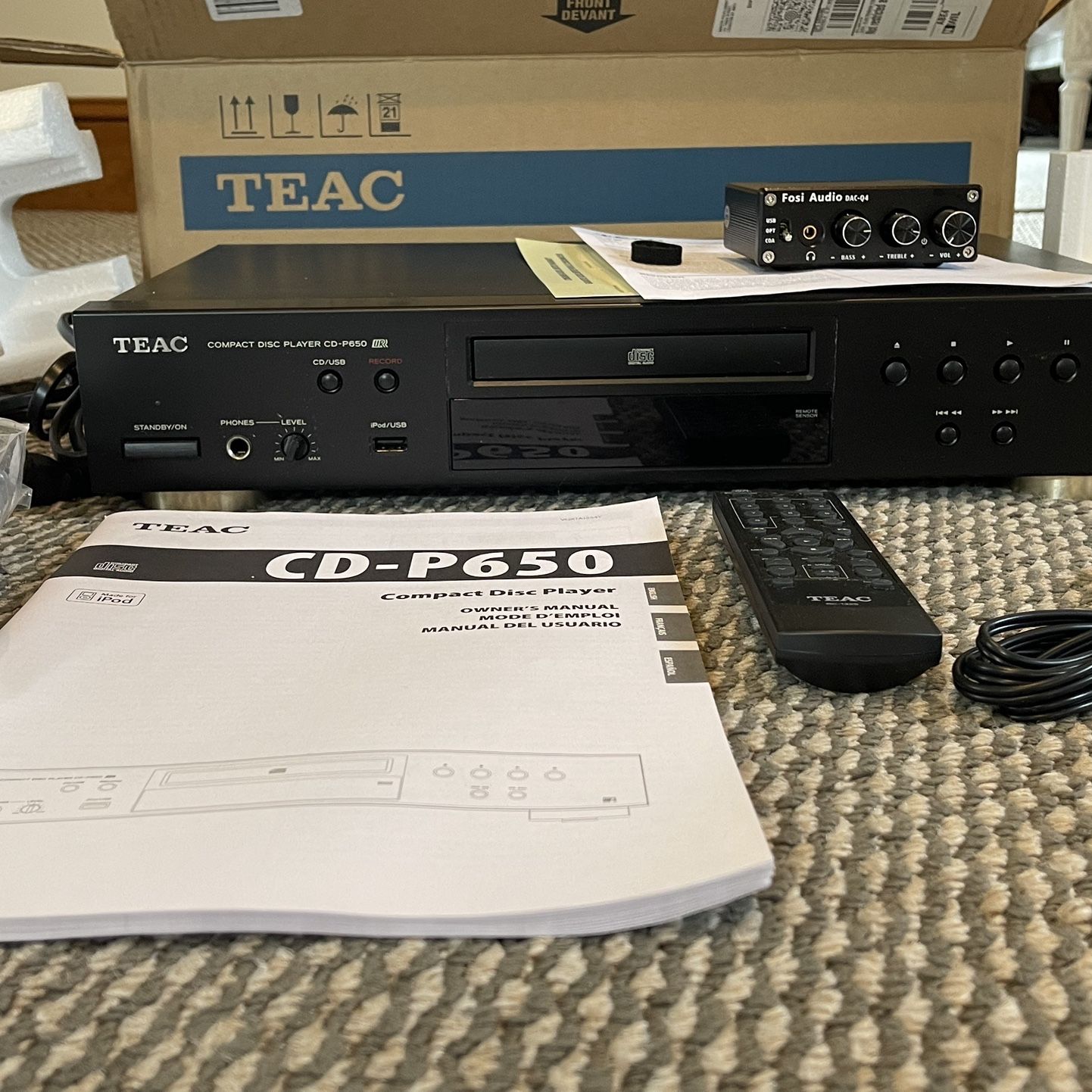 TEAC CD-P650 Compact Disc Player(CD-P650-R | 製品トップ TEAC CD-P650 Compact Disc Player(CD-P650-R | 製品トップ