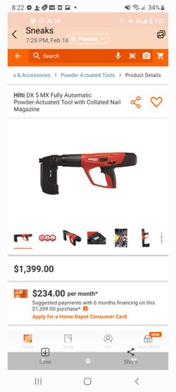 Power Tool Nail Gun