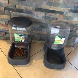 Dog Gravity Water And Food Feeder Vibrant Life 