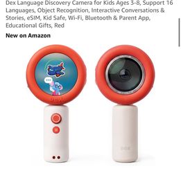 Dex Language Discovery Camera for Kids – Red