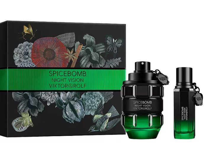 VICTOR ROLF SPICE BOMB designer Cologne Gift Set Unopened