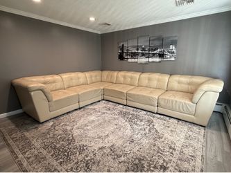 Leather Sectional