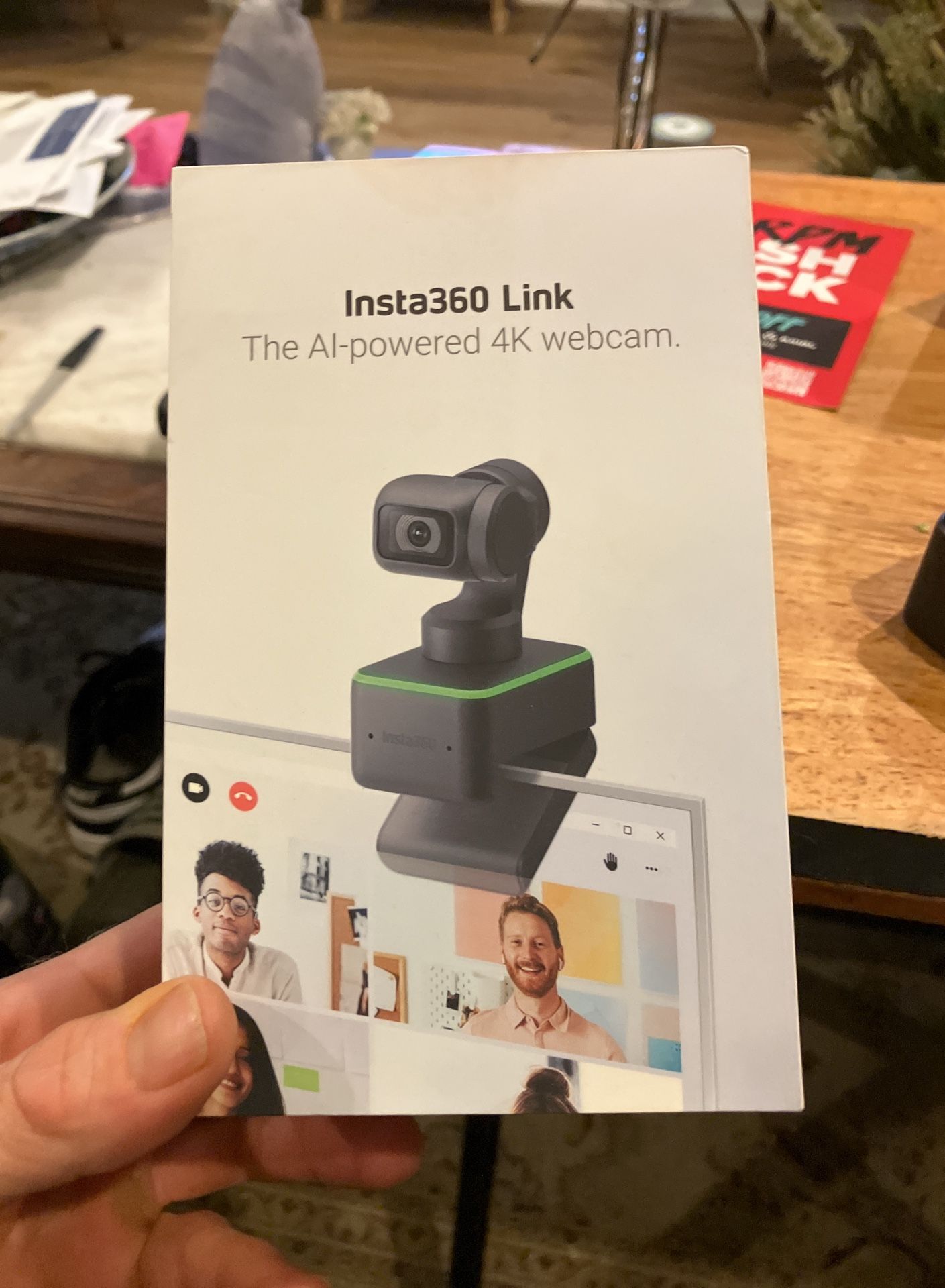 Insta360 Link A.i Powered 4k Web Cam