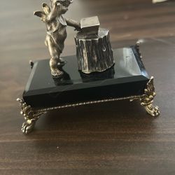 Silver On Onyx