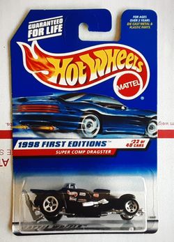 HOT WHEELS FIRST EDITION 1998 SUPER COMP DRAGSTER