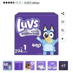 Brand New Size 1 LUVS Diapers