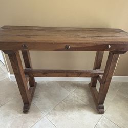 Rustic Entry Table 