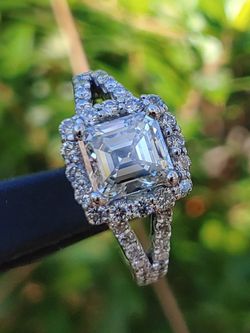 18k Verragio Engagement Ring- Natural 1.43 Carat GIA Diamond Center 2.08 CTW