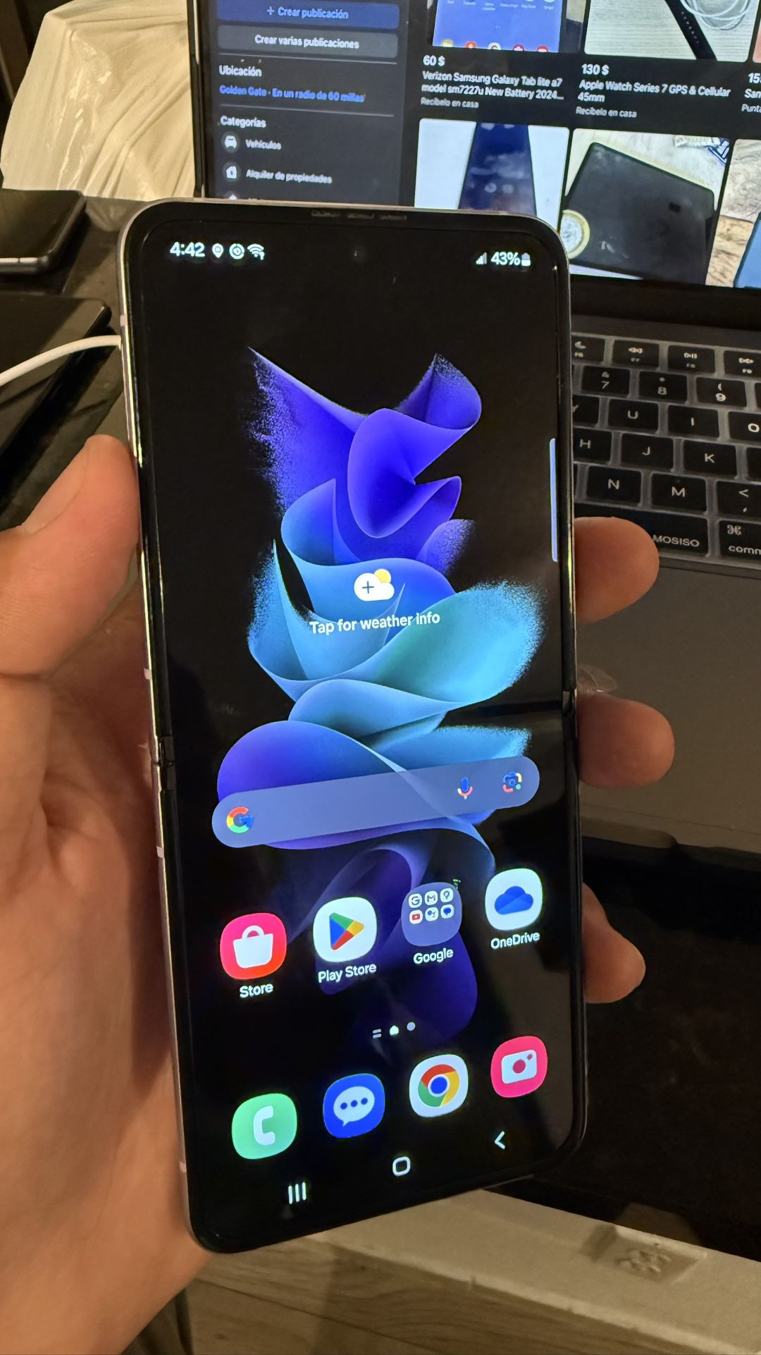 Samsung Galaxy ZFlip 3 5G 128gb