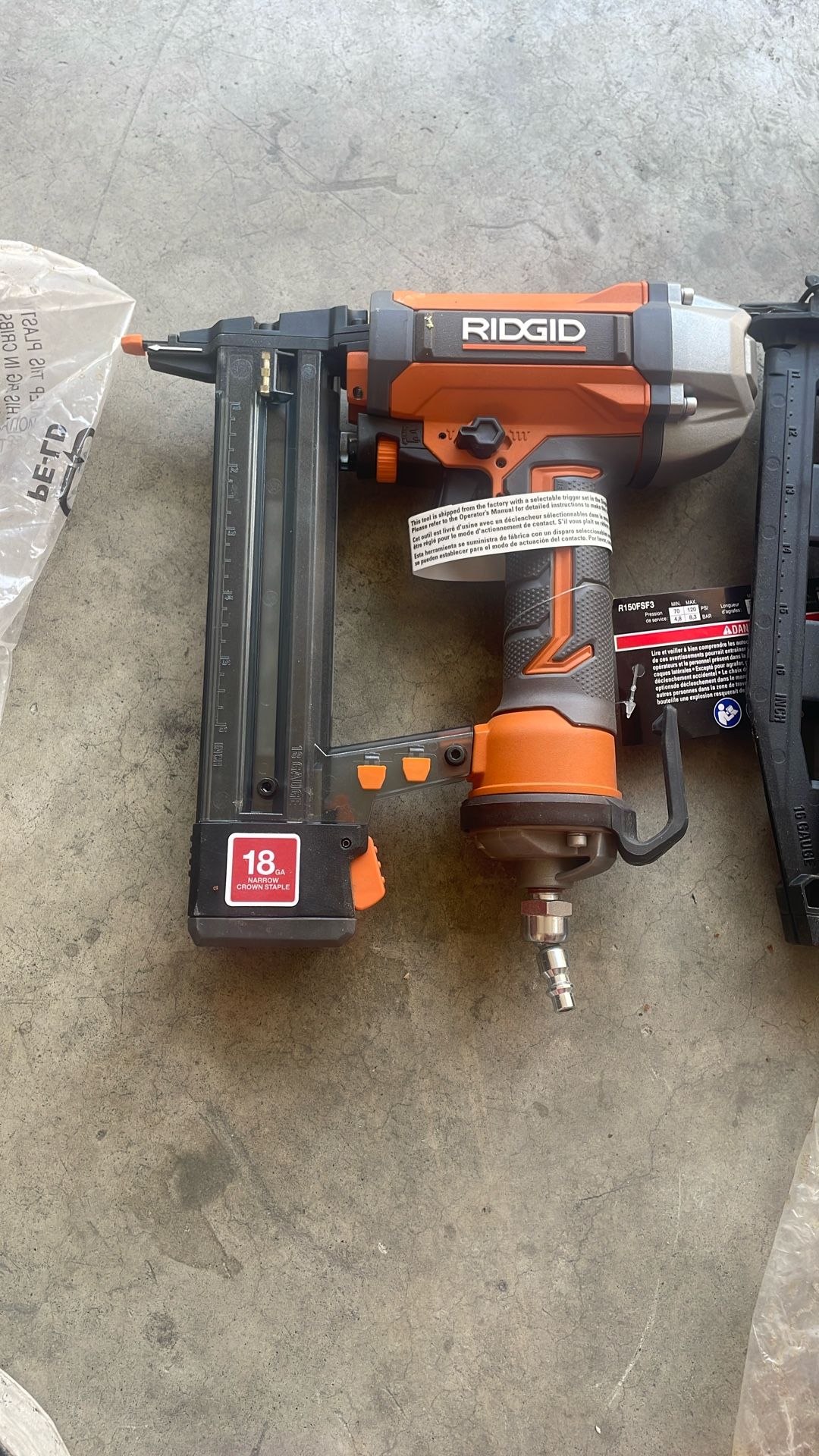 Ridgid Gun Nuevas Nunca Se an Usado