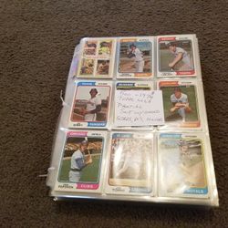 1974 Almost a Complete Set Baseball Cards 