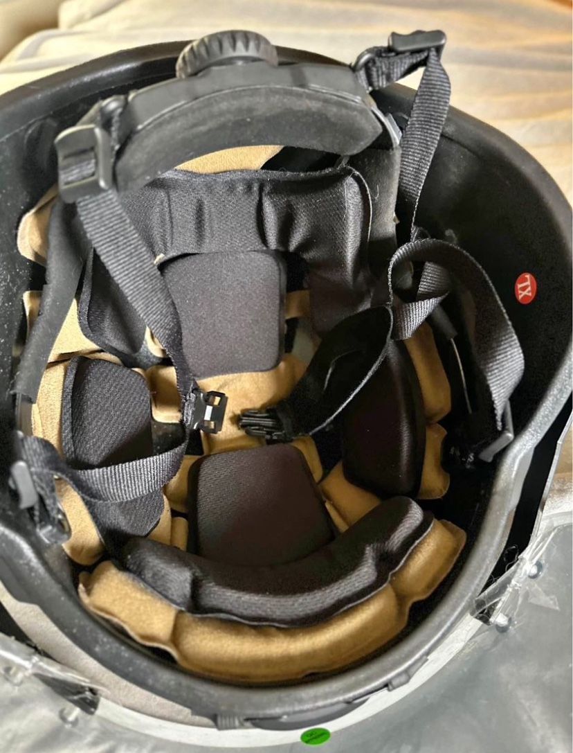 Atomic Defense MICH NIJ IIIA Ballistic Helmet And Visor