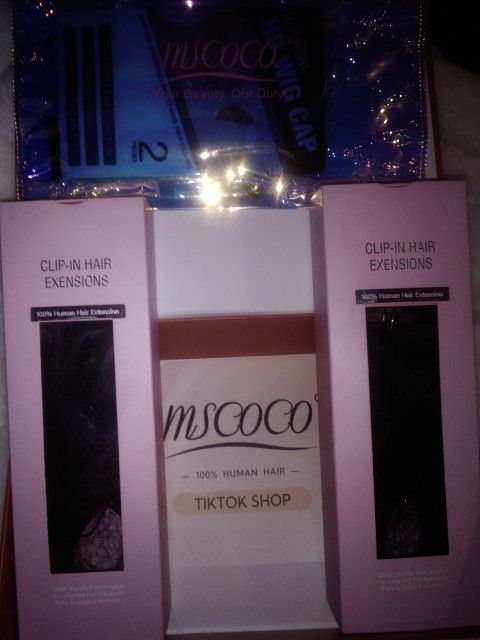 MSCOCO 100% REAL HUMAN HAIR 24" CLIP IN EXTENSIONS 