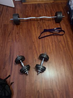 Weights and band