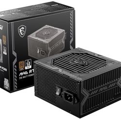MSI MAG A750BN PCIE5, Non-Modular Compact Gaming 750W Power Supply
