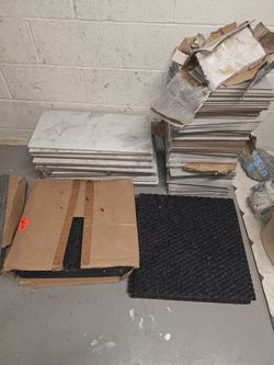 Carpet And Porcelain Tiles