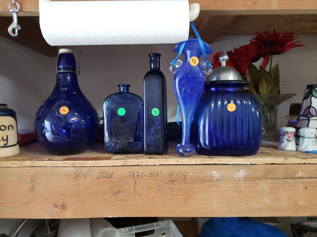 Blue Cobalt Pieces ALL for 10