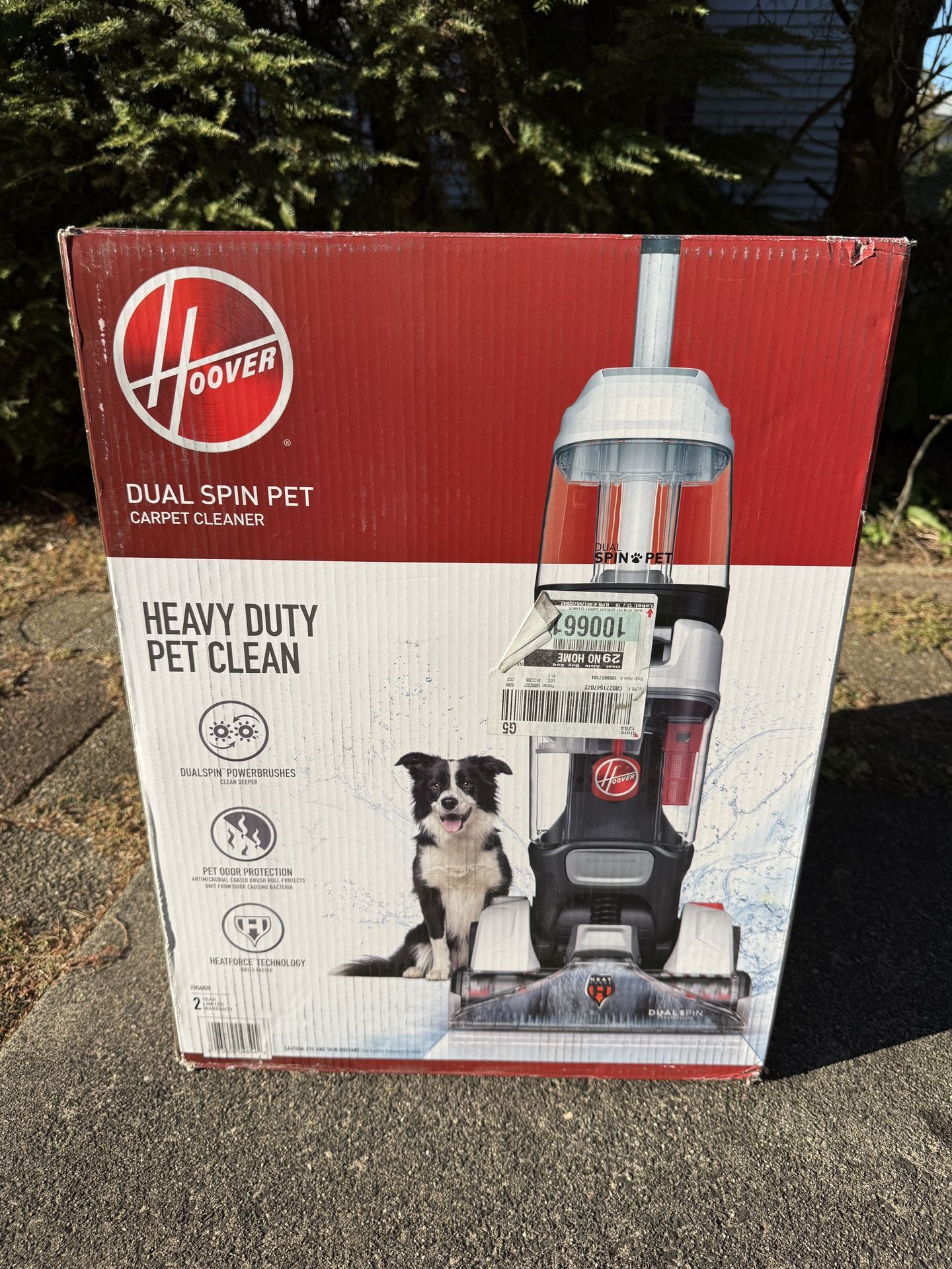 Hoover Dual Spin Pet Vacuum