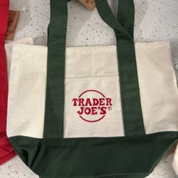 Trader Joe’s Mini Canvas Tote Bag 