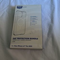 14 Pro Max Screen Protector With Case