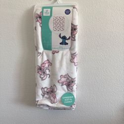 Disney Baby Stitch Angel Oversized Baby plush Blanket 40" x 50"