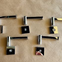 Chrome Toilet Paper Holder (x5)
