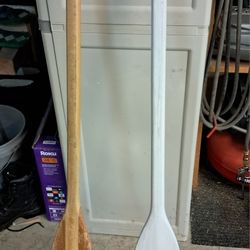 2 Wooden Oars