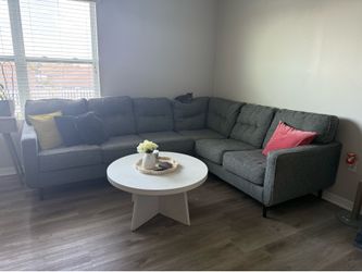 L-Shape Sectional Couch Sofa