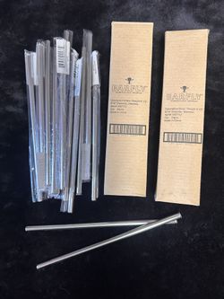 🆕 Barfly Metal Straws (32) 