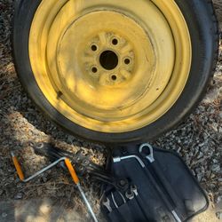 Spare Tire, Jack And Tools