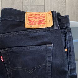 501 Men’s Levi’s 36x34 In Black