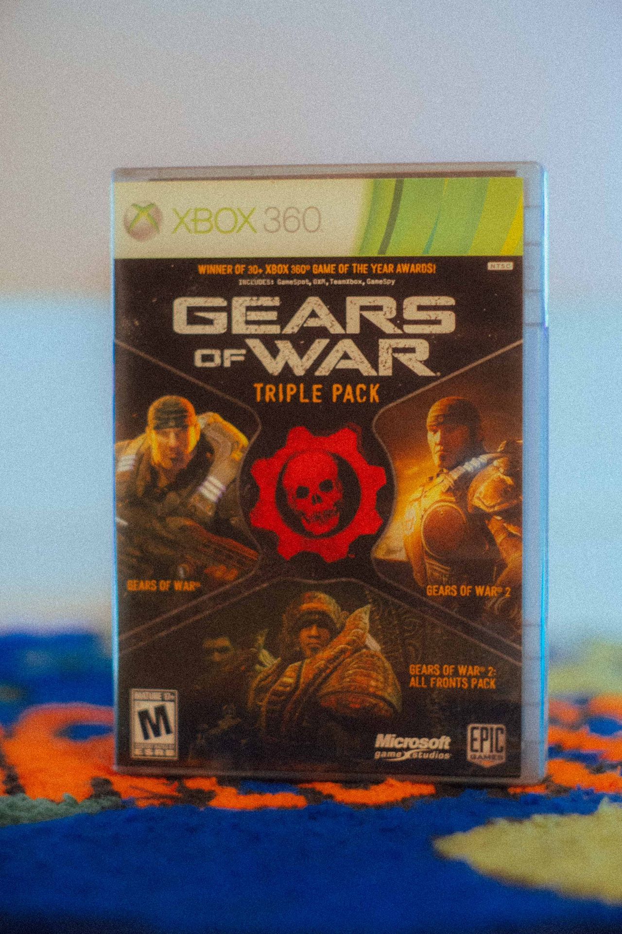 Xbox 360 - Gears Of War - Tripple Pack (CIB)