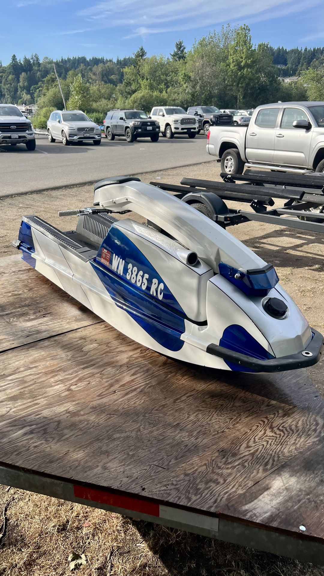 1992 Kawasaki Js550sx Stand Up Jetski