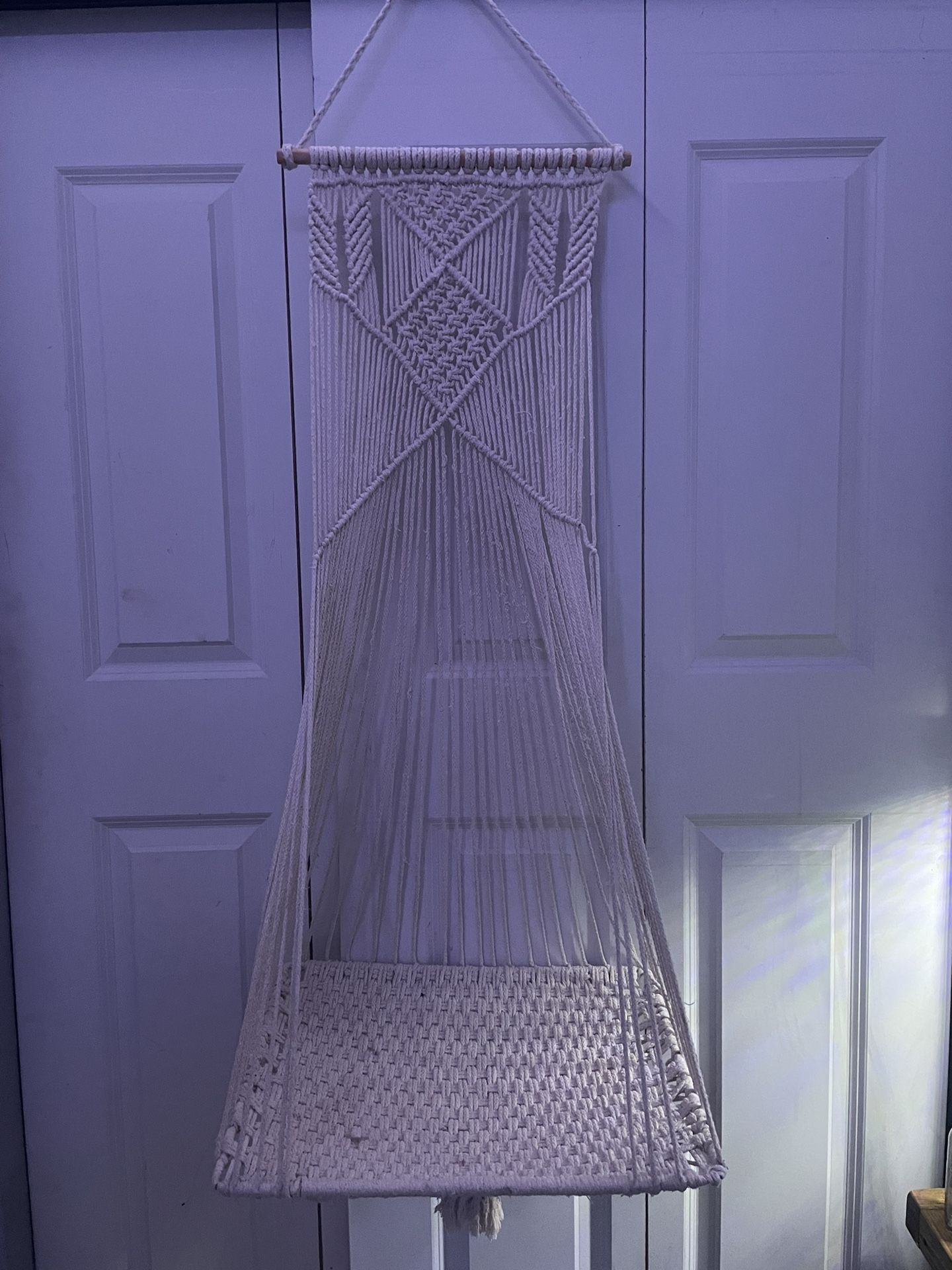 Cat macrame hammock