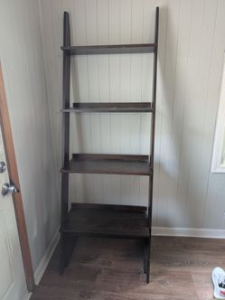 Angled shelf.
