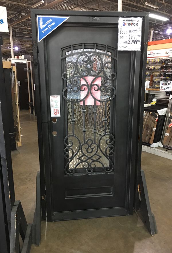 Wrought Iron front doors!!!!! Great prices........I also have these in