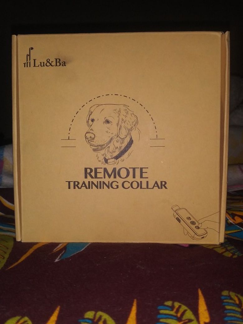Remote dog training collar