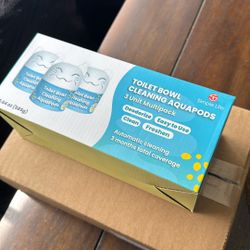 Three Toilet Bowl, Cleaning Aqua Pods