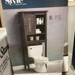 Over The Toilet Shelf Tower