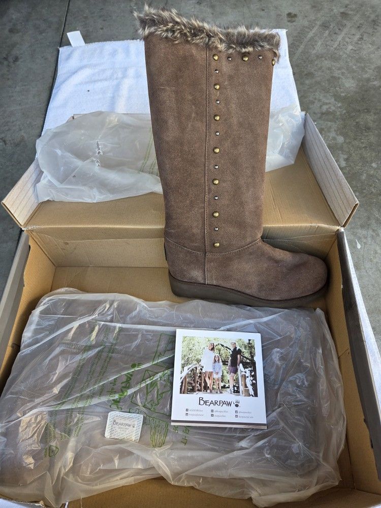 Bear Paw Long Boots