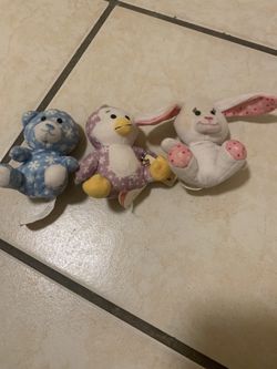 Vintage Mini Stuffed Animals