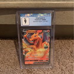 Charizard V Graded 9 