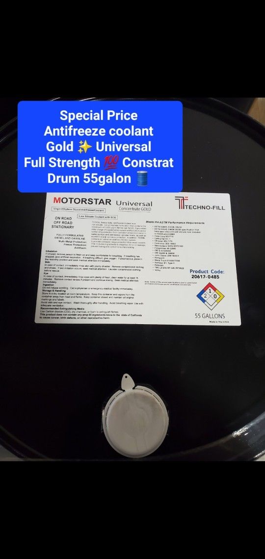 Special Price Antifreeze Coolant Drums 55galon Full Strength Constrat 