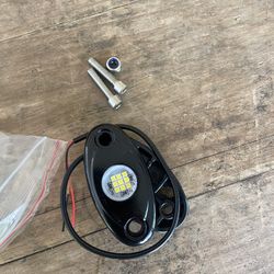 White LED Rock Lights 