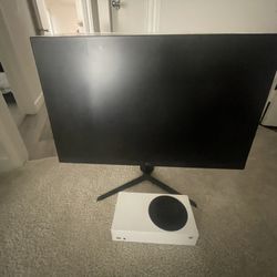 XBOX AND GAME MONITOR FOR SELL PACKAGE DEAL 