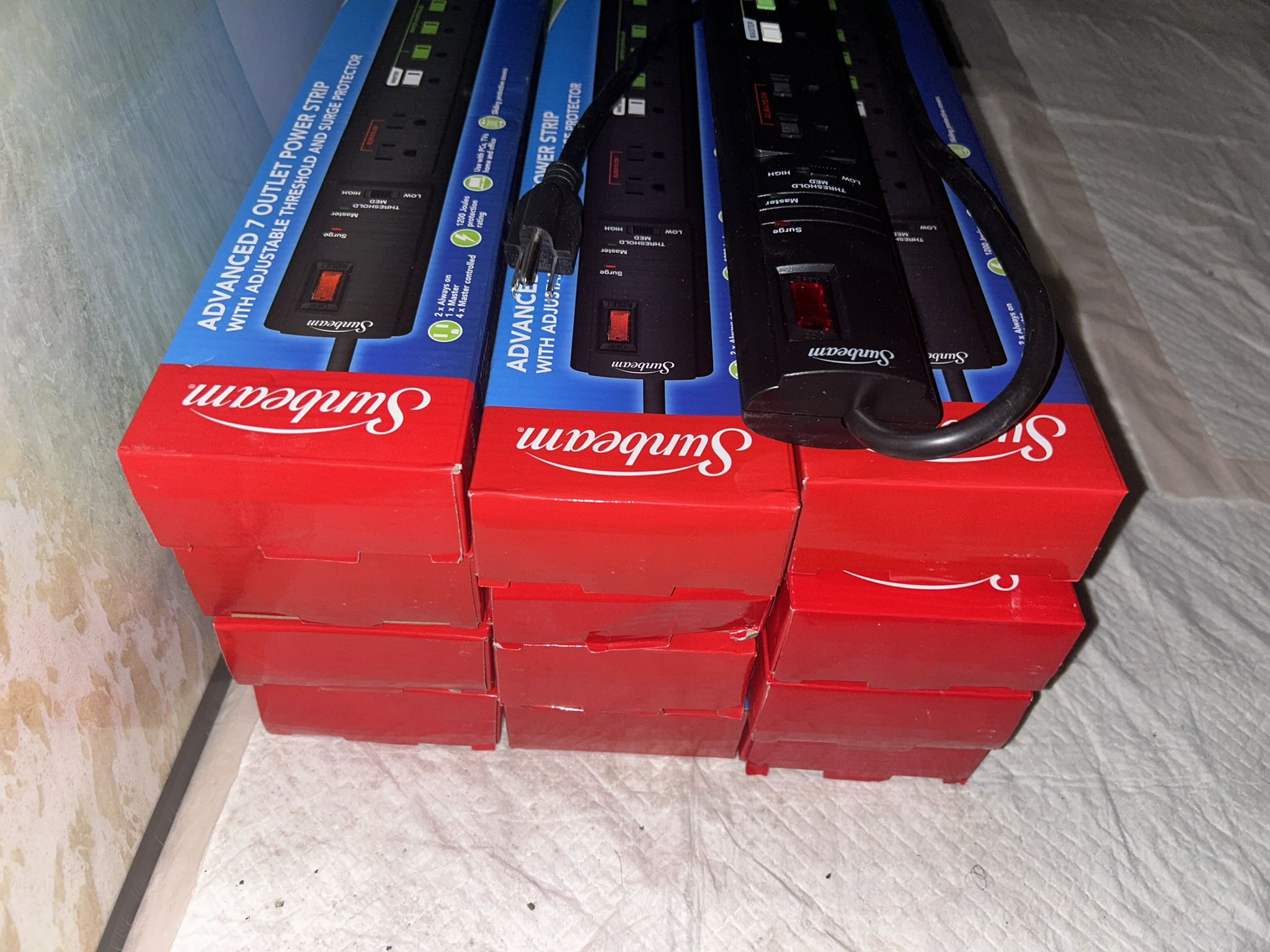 Sunbeam advance 7 outlet Power Strips