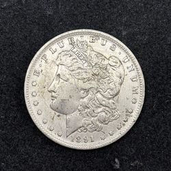 1891-O Morgan Silver Dollar -- GREAT SEMI-KEY DATE COIN! — SHIPPING AVAILABLE!