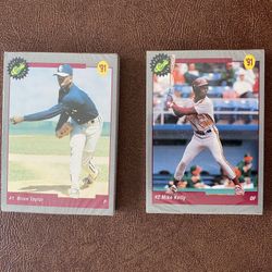 1991 Classic Baseball Draft Picks Limited Edition Sealed Set Manny Ramirez 