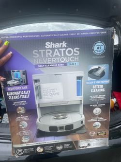 Shark Stratos NeverTouch 2-in-1 Robot Vacuum & Mop (NEW Sealed)
